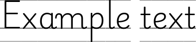 Image preview of font Playwrite US Modern Guides