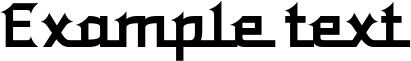 Image preview of font Qobliyah