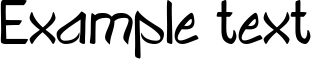 Image preview of font Qojarun