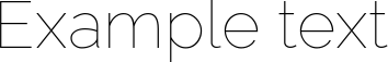 Image preview of font Raleway