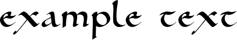 Image preview of font Ramsey SD