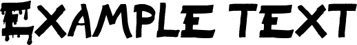 Image preview of font Raslani Sanguinar Kaeser