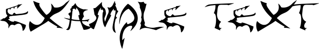 Image preview of font Reaver