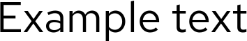 Image preview of font Red Hat Text