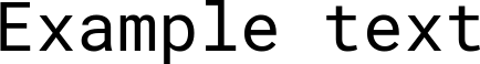 Image preview of font Roboto Mono