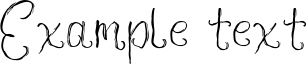 Image preview of font Romantyc Goblins