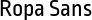 Ropa Sans