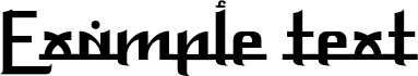 Image preview of font Rosyidun