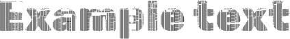 Image preview of font Rubik Lines