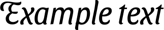 Image preview of font Sansita Swashed