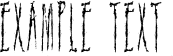 Image preview of font Scar Bleed