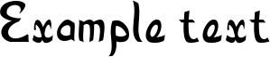 Image preview of font Shokhiful