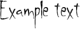 Image preview of font Shywill Seen