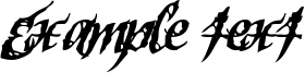 Image preview of font Sinner Script