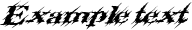 Image preview of font Slashtacular