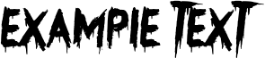 Image preview of font Something Strange