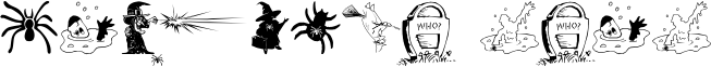 Image preview of font SpidersClub