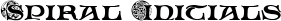 Spiral Initials