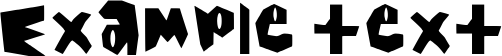 Image preview of font Spooky Boo