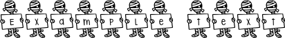 Image preview of font Spooky*Mummy*Letters