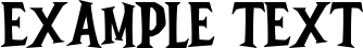 Image preview of font Spookyman