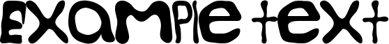 Image preview of font Spoooky Drips
