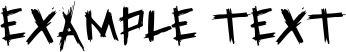 Image preview of font SpringRage