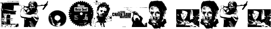 Image preview of font Survival Horror