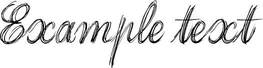 Image preview of font Thank you Drf