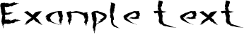 Image preview of font The Night