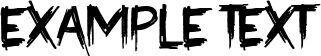 Image preview of font Time Stop Personal Use