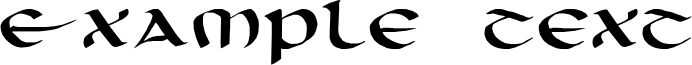Image preview of font unciaal