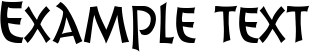Image preview of font UnciaDis