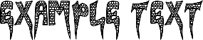 Image preview of font VAGANZA