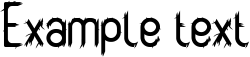 Image preview of font Vaulcate Demo Italic