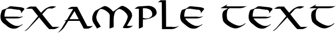 Image preview of font Viking-Normal