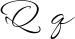 Preview of letter Q in font WindSong