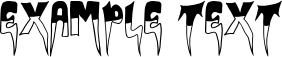 Image preview of font XLARGE