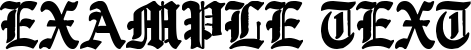 Image preview of font Ye Old Shire Outline