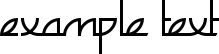Image preview of font Zefir