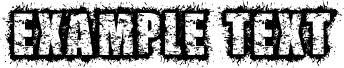 Image preview of font ZOMBIFIED